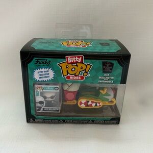 Funko Bitty Pop Rides 104 Jack Skellington With Snowmobile- NBC